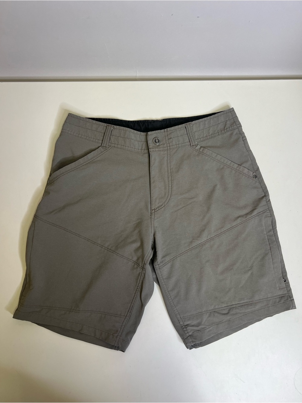 KUHL Shift Amphibia Shorts Men's Gray Nylon Blend Quick Dry Hybrid 5130 9" - 3